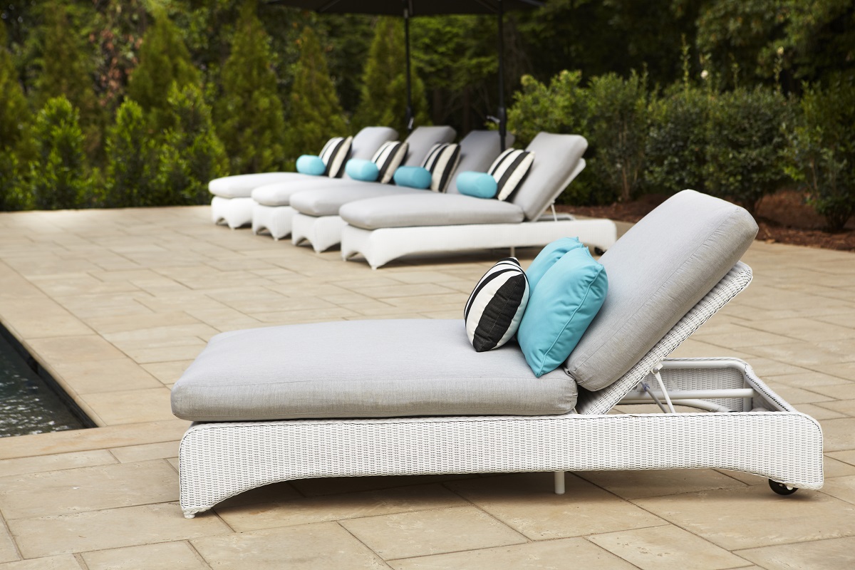 Loom Wicker Chaise Lounges Antonelli's Furniture Melbourne, FL