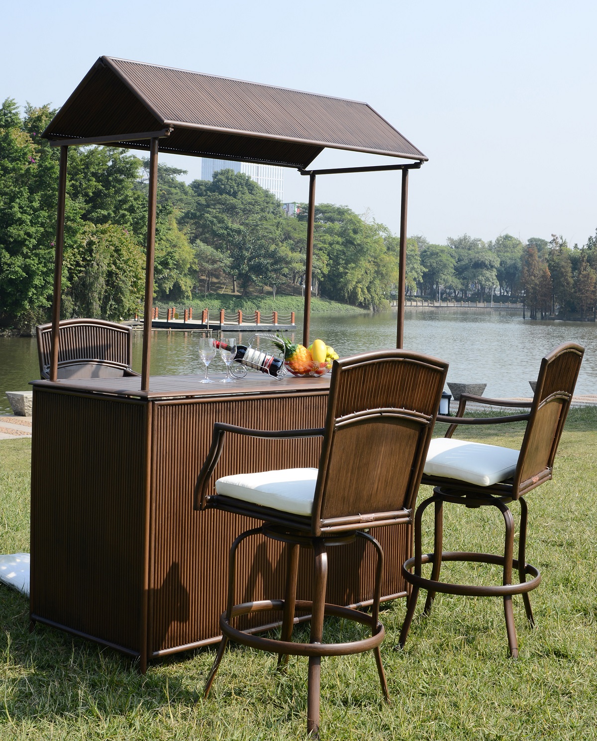 tikki bar and chairs - antonelli's furniture - melbourne, fl